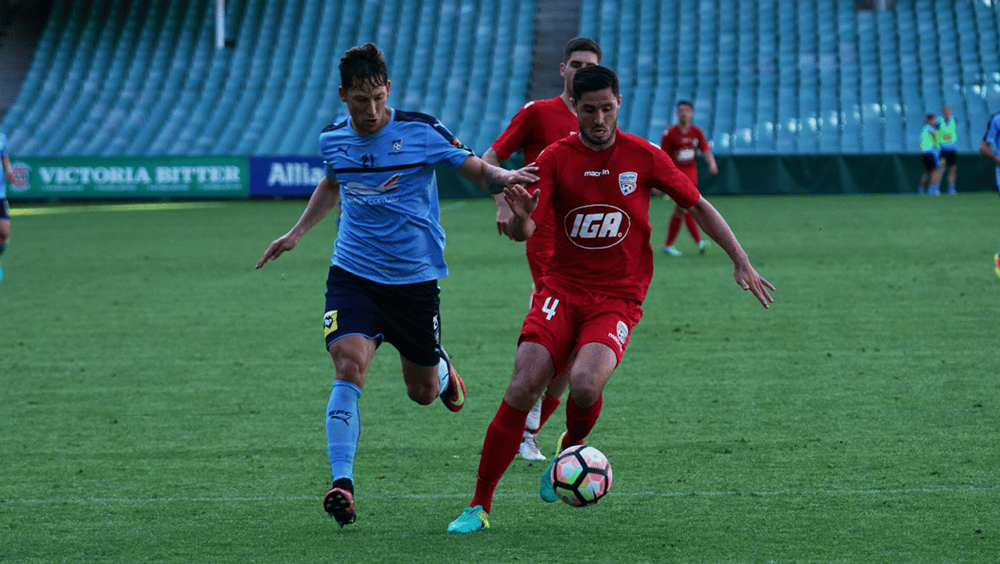 Sky Rosa Reds Sky Blues edge Reds in pre-season friendly - A-Leagues