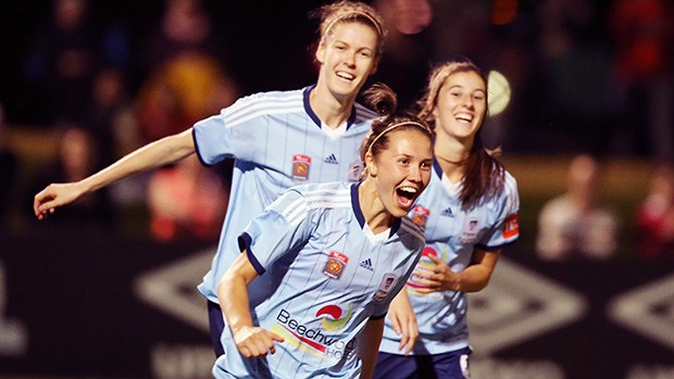 Sky Rosa Reds Sky Blues star under lights against Lady Reds - A-Leagues