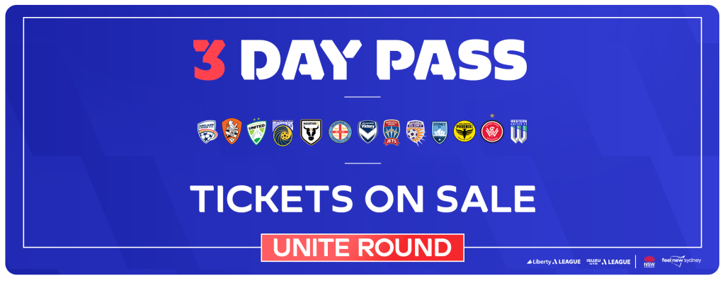 3 Day Ticket Passes for Unite Round are on sale