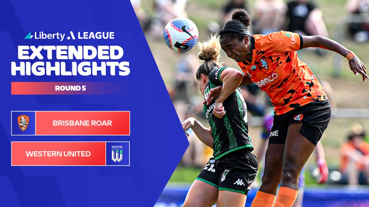 Brisbane Roar FC v Western United FC Extended Highlights Liberty A