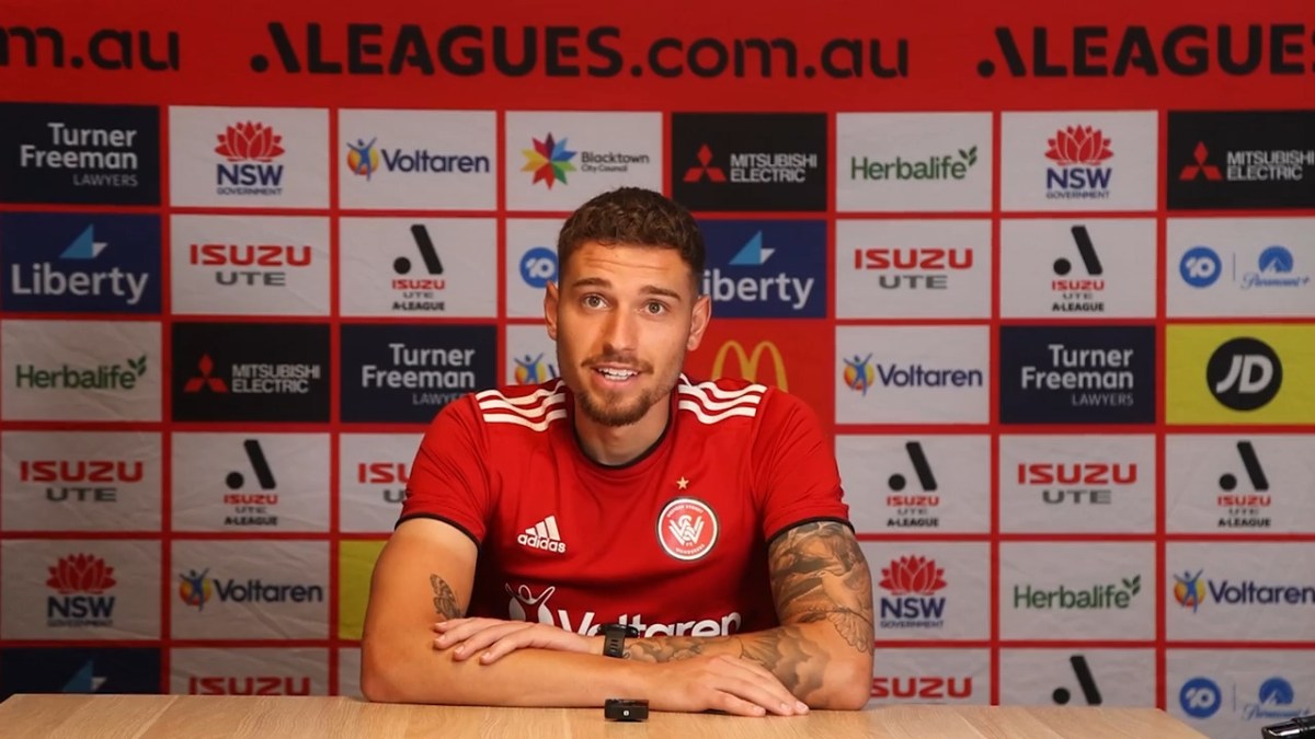 Dylan Pierias | Pre-Match Press Conference | Western Sydney Wanderers v ...