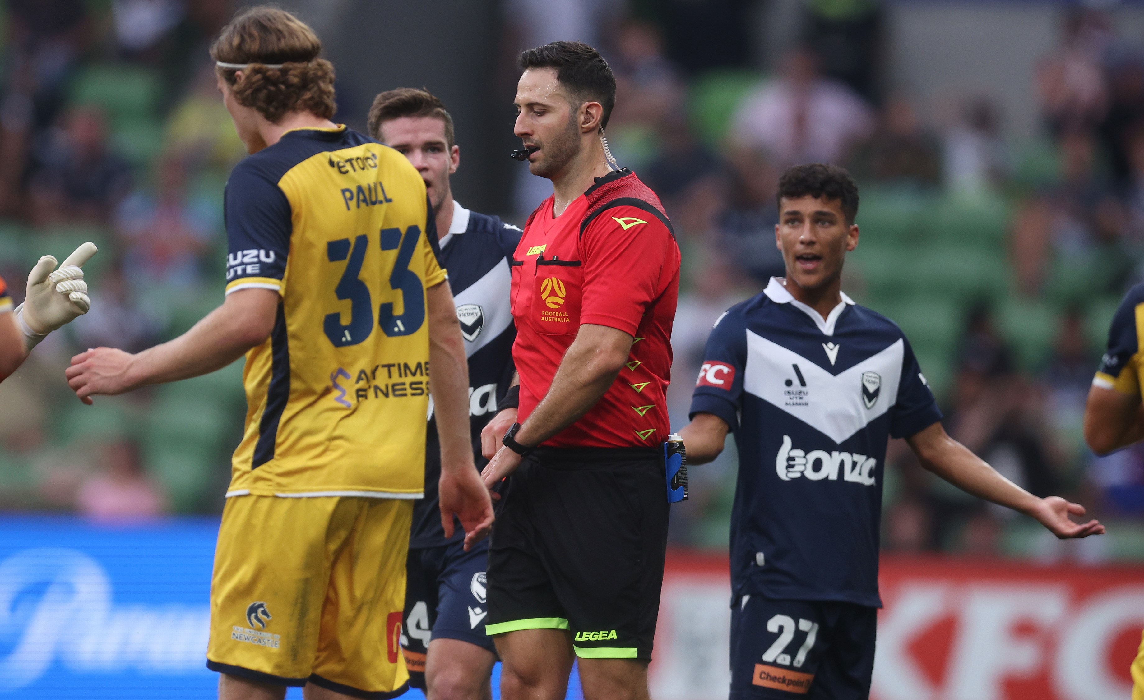 Victory Appeal For Red Card Reversal Dismissed As Glory Coach Dealt ...