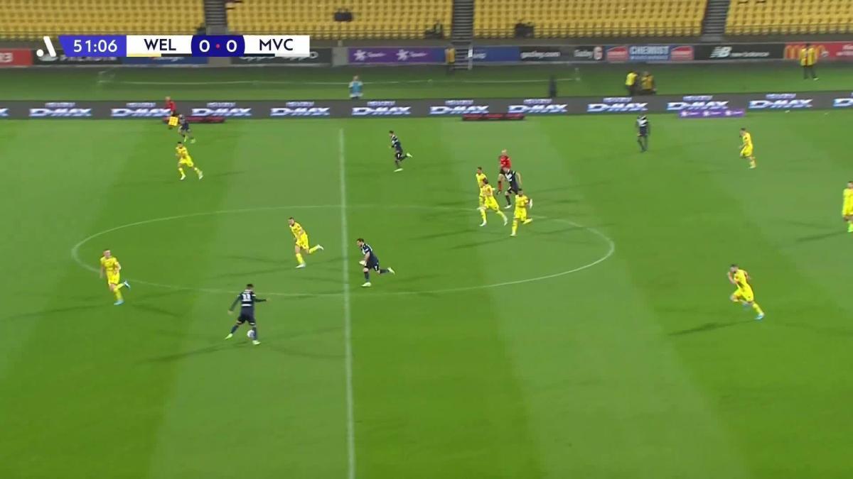 Shot: Adama Traoré 52′ | A-League Men | 13 Apr 2024