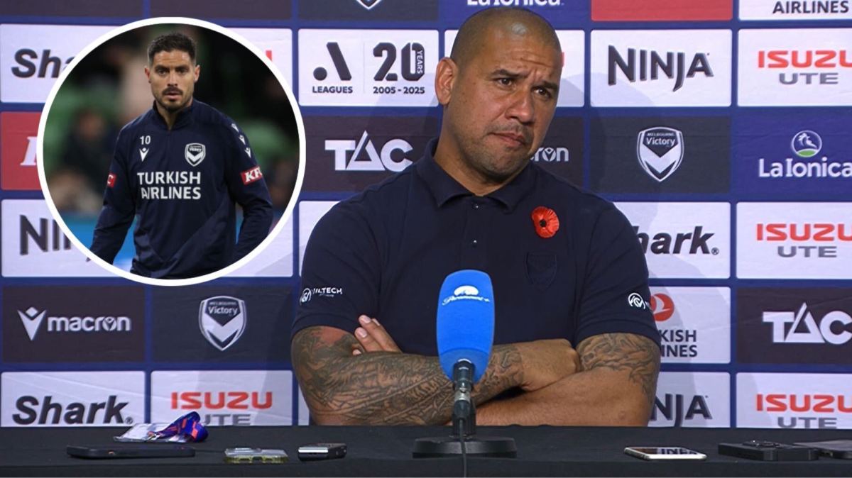 Patrick Kisnorbo addresses Bruno Fornaroli's Victory absence