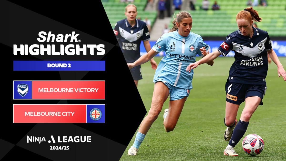 Melbourne Victory v Melbourne City Shark Highlights Ninja ALeague