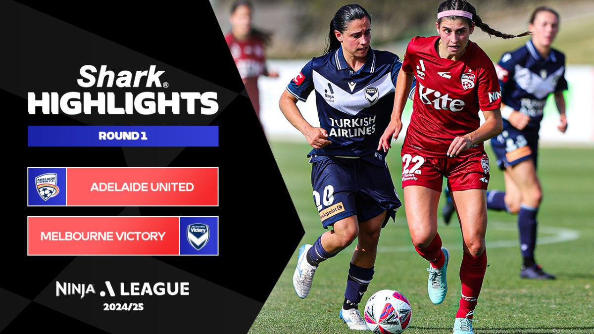 Adelaide United v Melbourne Victory Shark Highlights Ninja ALeague