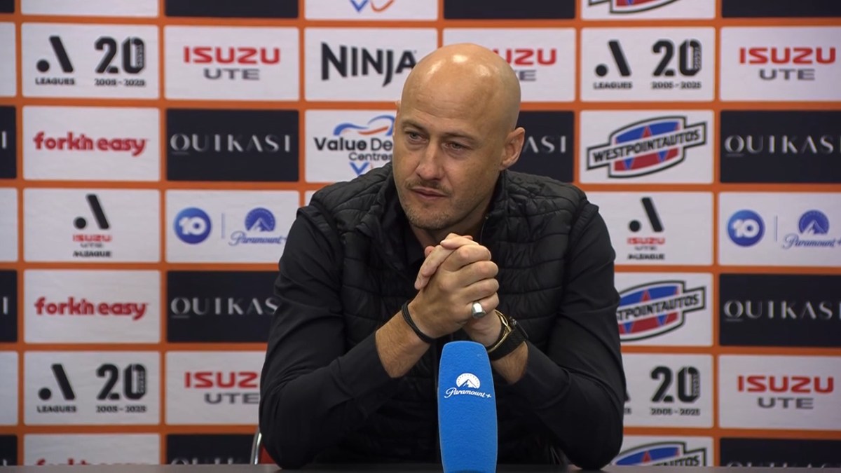 Ruben Zadkovich | Press Conference | Brisbane Roar v Western United | A-League Men | 18 Apr 2025