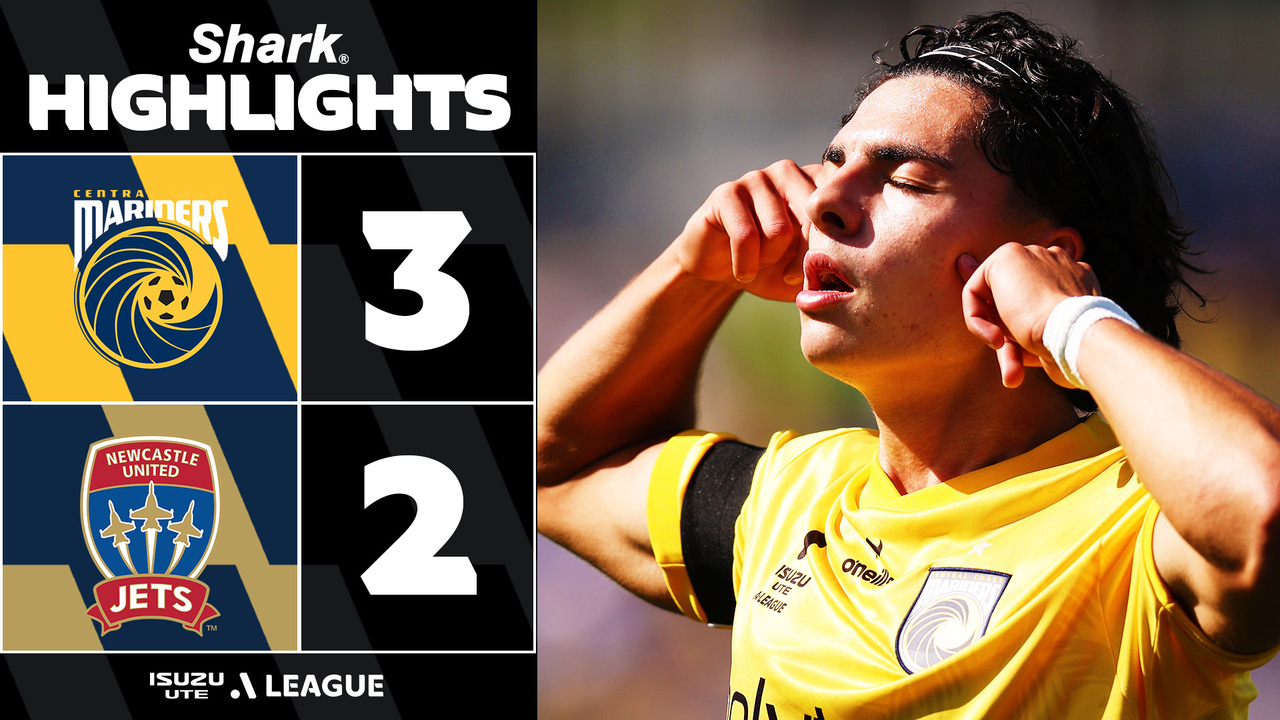Central Coast Mariners v Newcastle Jets FC – Shark Highlights