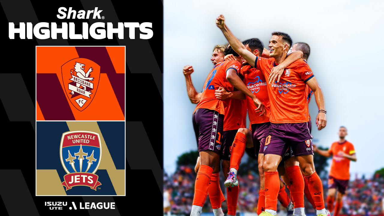Brisbane Roar FC v Newcastle Jets FC – Shark Highlights | Isuzu