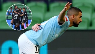 Melbourne City held by resilient Bulls despite Socceroo’s wonder goal