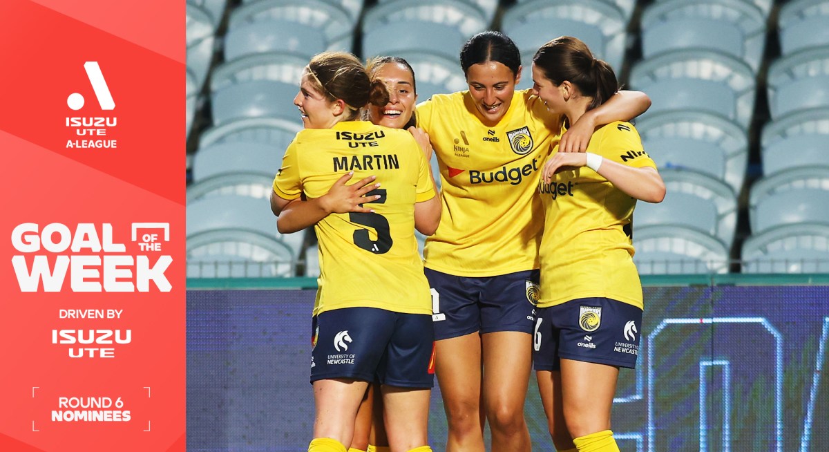 Vote for A-League Women Goal of the Week, Round 6 Vote for A-League Women Goal of the Week, Round 6