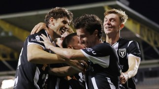 Macarthur spotless from the spot to bring Brisbane’s unbeaten run to a grinding halt