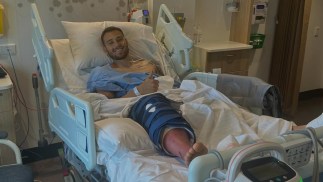 Adelaide defender undergoes surgery after suffering serious knee injury