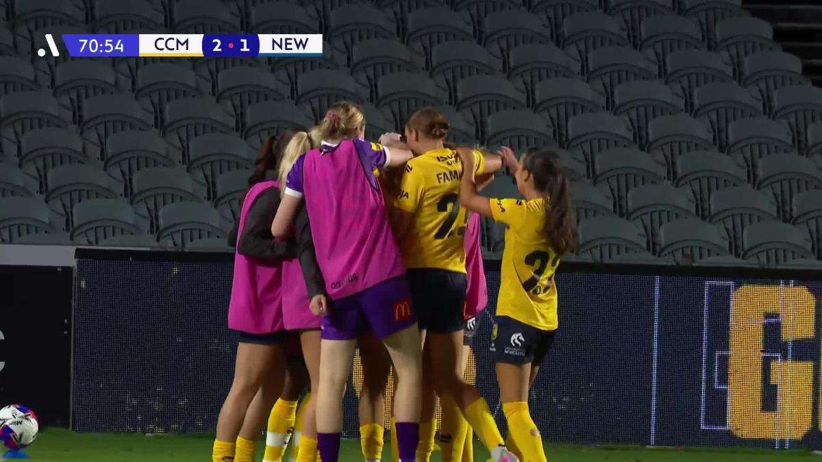 Goal: Annalise Rasmussen 71′ | A-League Women | 8 Dec 2025