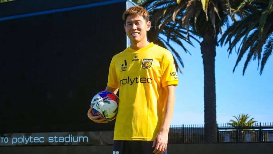 New Central Coast signing Kaito Taniguchi