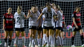 Cruel own goal helps Adelaide end Wanderers’ three-game winning run