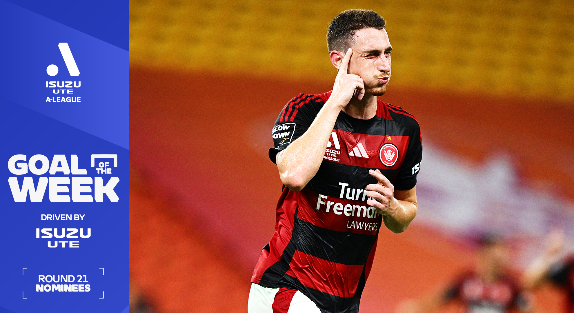 Đề cử Bàn thắng đẹp nhất vòng 21 A-League: Bạn chọn ai?