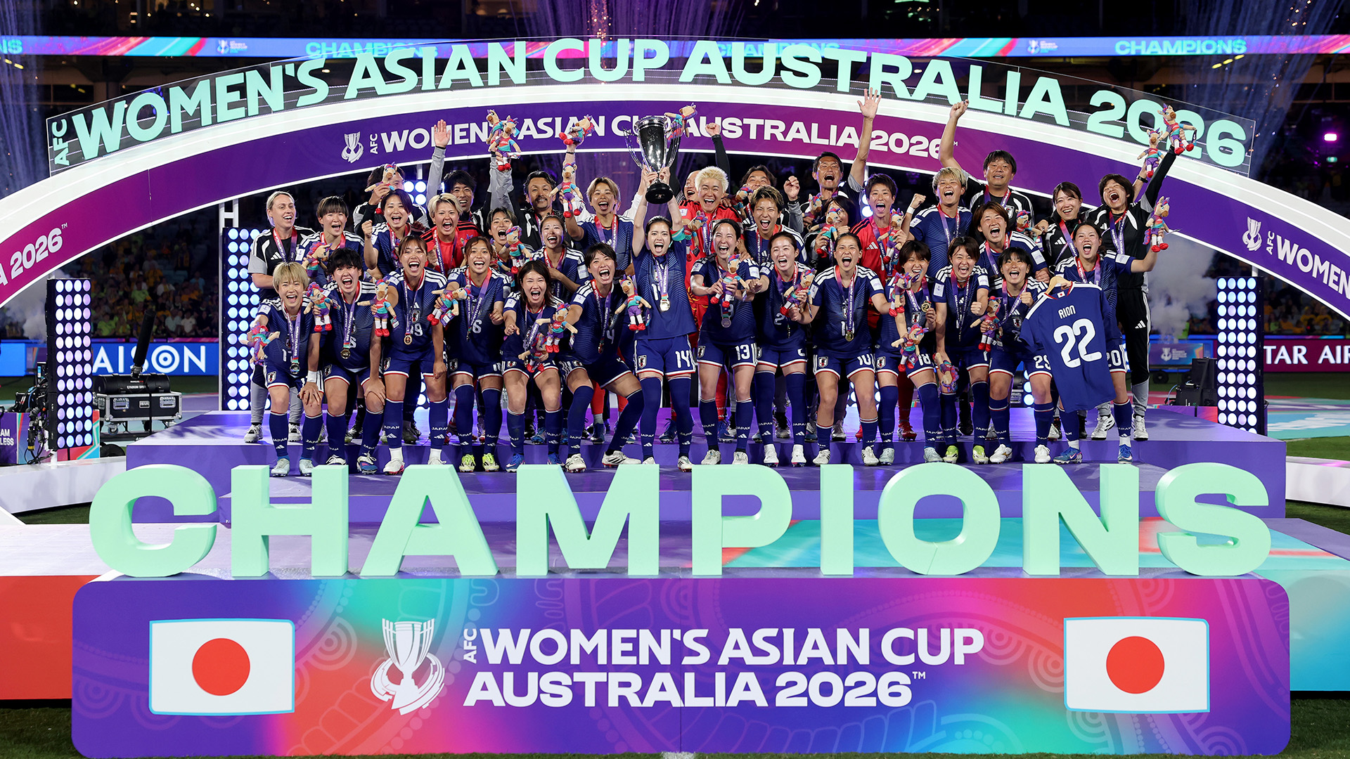 Đội tuyển Nhật Bản vô địch Asian Cup nữ 2026: Bàn thắng tuyệt đẹp của Hamano đánh bại Matildas