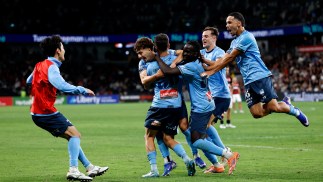 Sydney FC win 44th Sydney Derby and go third