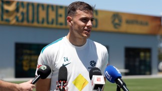 Sydney FC gun reveals special message from Socceroo Dad after selection