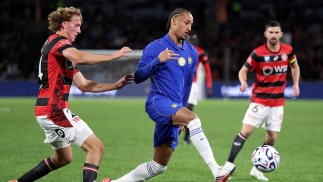 Chelsea and wanderers play out wild six-goal thriller in Sydney Super Cup