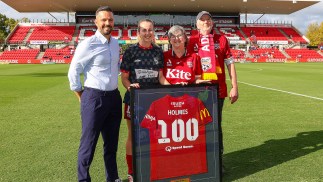 Adelaide United legend Dylan Holmes departs club to complete FIFA Master 