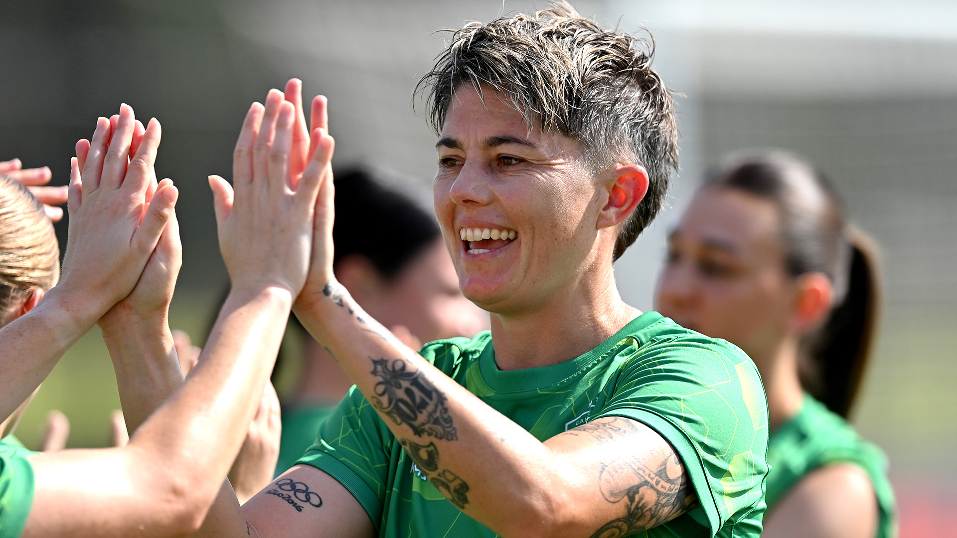 Matildas icon signs on for 15th Ninja A-League campaign: 'Very special'