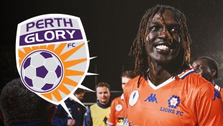 Perth Glory sign cup standout Cher Deng